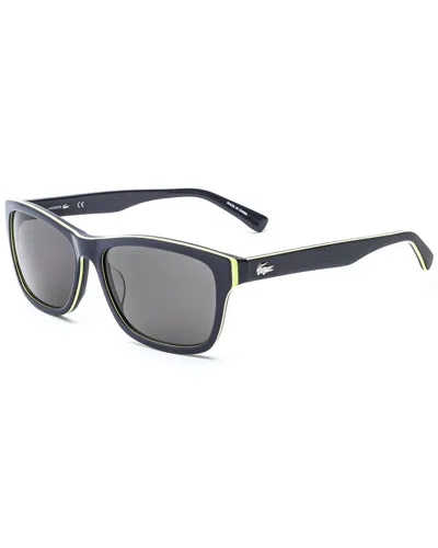 Lacoste Full-rim Sunglasses In Blue