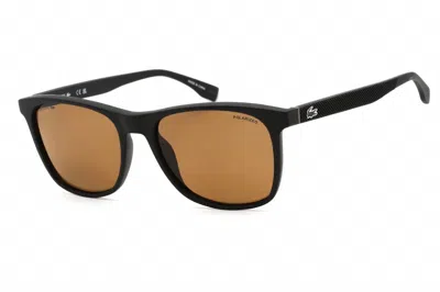 Lacoste Men's L860sp Sunglasses In Matte Black/brown In Multi