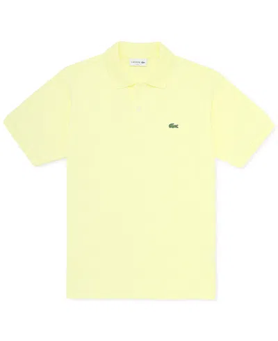 Lacoste Men's  Classic Fit L.12.12 Short Sleeve Polo In Brght Yellow