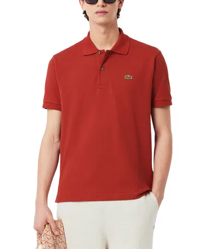 Lacoste Men's  Classic Fit L.12.12 Short Sleeve Polo In White