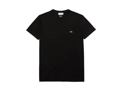 Pre-owned Lacoste Men's  Cotton Pima T-shirt In Black