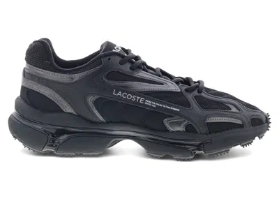 Pre-owned Lacoste Men's  L003 2k24 125 1 Sma Sneakers In Black