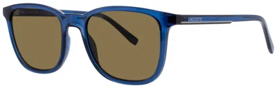 Lacoste Men's  L915s Plastic Sunglasses, Tinted Lenses