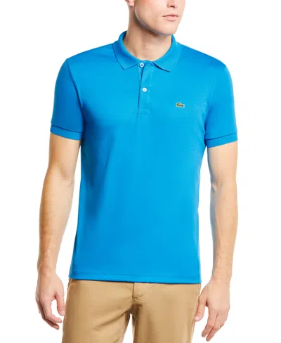 Lacoste Men's  Regular Fit Soft Touch Short Sleeve Polo In Ibiza