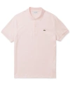 LACOSTE MEN'S LACOSTE REGULAR FIT SOFT TOUCH SHORT SLEEVE POLO