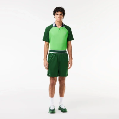 Lacoste Men's  Tennis X Daniil Medvedev Shorts - L - 5 In Green