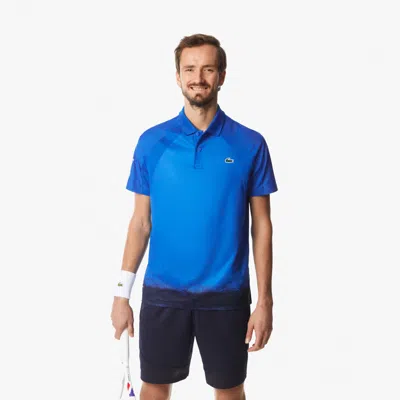 Lacoste Men's  Tennis X Daniil Medvedev Polo - Xxl - 7 In Blue