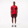 Lacoste Men's  Tennis X Novak Djokovic Shorts - Xxl - 7 In Red