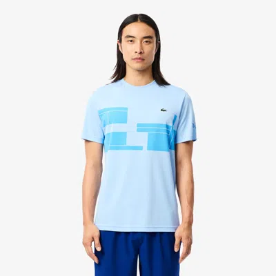 Lacoste Men's  Tennis X Novak Djokovic T-shirt - 4xl - 9 In Blue