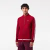 Lacoste Tennis X Novak Djokovic Sweatshirt In Red