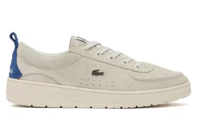 Pre-owned Lacoste Men's  Umpire End. Arcade Sneakers In Off/white/blue