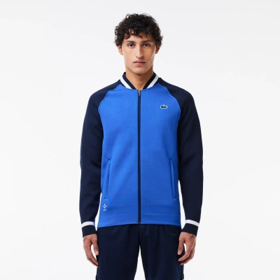 Lacoste Men's  Tennis X Daniil Medvedev Ultra Dry Jacket - Xl - 6 In Blue