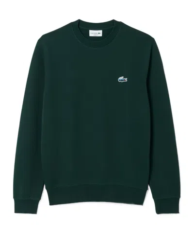 LACOSTE LACOSTE LANDSCAPE CROCODILE FLEECE SWEATSHIRT