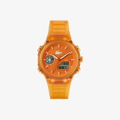 Lacoste Men's Lc33 Analog And Digital Silicone Watch - One Size