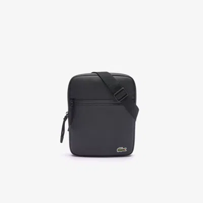 Lacoste Men's Medium Lcst Piqué Satchel - One Size In Black