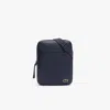 Lacoste Men's Medium Lcst Piqué Satchel - One Size In Blue