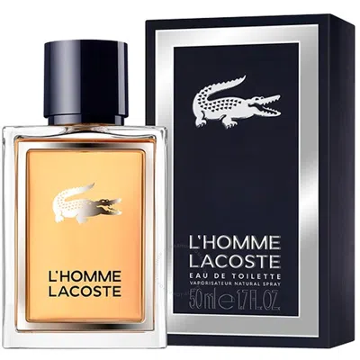 Lacoste Men's L'homme Edt Spray 1.7 oz Fragrances 3386460149341 In White