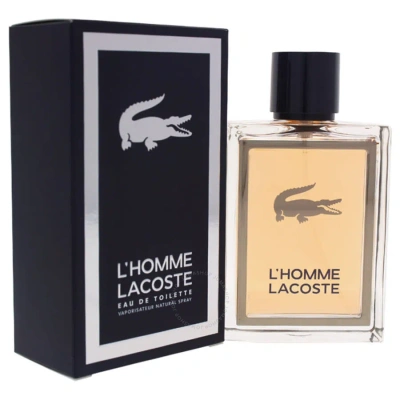 Lacoste Men's Lhomme Edt Spray 3.3 oz (100 Ml) In Black