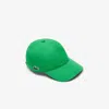 Shop Lacoste Men's Lightweight Sport Cap - One Size In Green