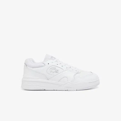 Lacoste Men's Lineshot Leather Sneakers - 9 In White