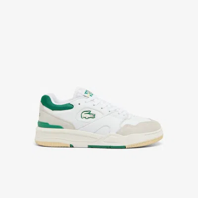 Lacoste Men's Lineshot Leather Sneakers - 11 In White