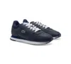 Lacoste Men's Linetrack Lace-up Sneakers In Navy