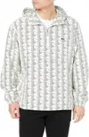 Lacoste All Over Print Anorak In Multi
