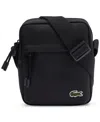 Lacoste Vertical Camera Bag Black In Black