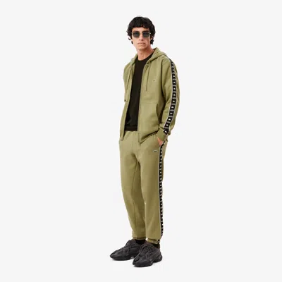 Lacoste Men's Tapered Leg Sweatpants - Xxl - 7 In Green