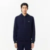 Lacoste Zipper Hoodie In Blue