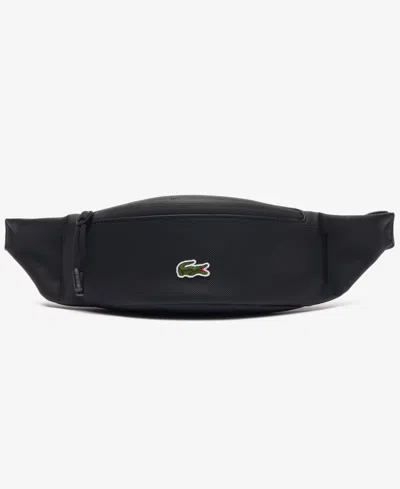 Lacoste Men's Logo Waist Bag In Black