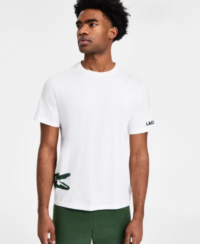 Lacoste Men's Loungewear Logo T-shirt In White