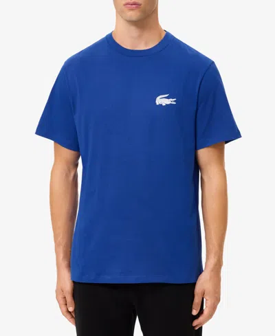 Lacoste Men's Loungewear Sleep T-shirt In Blue