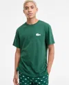 Lacoste Men's Loungewear Sleep T-shirt In Green
