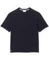 Lacoste Men's Loungewear Textured Sleep T-shirt In Blue
