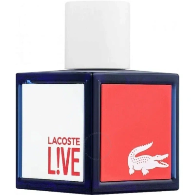 Lacoste Men's L!ve Edt 2.5 oz (tester) Fragrances 3616302931804 In White