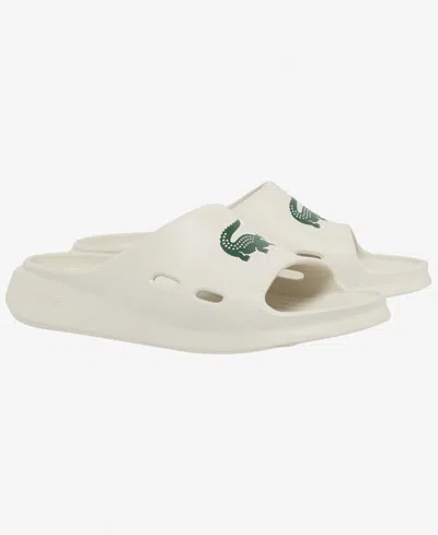 Lacoste Men's Meduz Slip-on Slides In White