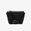 Lacoste Men's Small Monogram Messenger Bag - One Size In Black