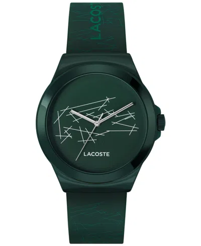 Lacoste Men's Neocroc Green Silicone Strap Watch 42mm