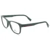 Lacoste Men's 53mm Matte Green Opticals
