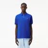 Lacoste Classic Fit L.12.12 Mens Short Sleeve Polo Shirt In Lazuli Blue Hjm