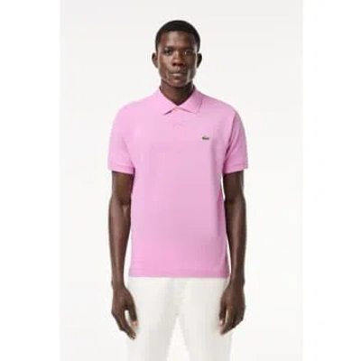 Lacoste Men's Classic Fit L.12.12 Original Piquã© Polo - S - 3 In Pink