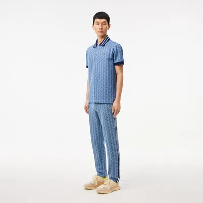 LACOSTE MEN'S PARIS MONOGRAM SWEATPANTS - 4XL - 9
