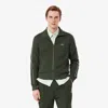 Lacoste Men's Paris Piqué Zip-up Track Jacket - L - 5 In Green