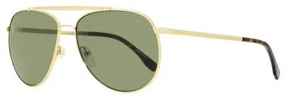 LACOSTE MEN'S PILOT SUNGLASSES L177SP 714 GOLD/HAVANA 59MM
