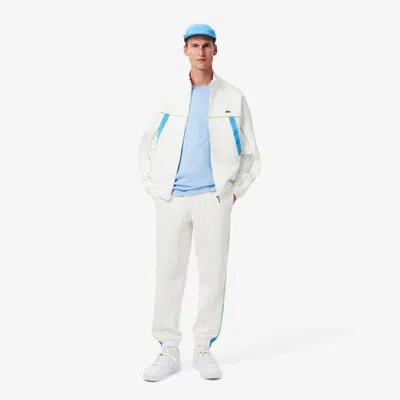 LACOSTE MEN'S REGULAR FIT PIQUÉ SWEATPANTS - M - 4