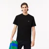 Lacoste Short-sleeved T-shirt In Black