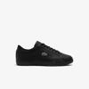 Lacoste Men's Powercourt Leather Sneakers - 9 In Black