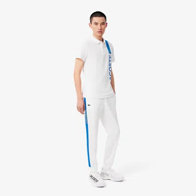 Lacoste Men's Printed Sweatpants - Xxl - 7 In White