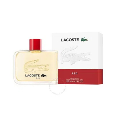 Lacoste Men's Red Edt 4.2 oz Fragrances 3386460149310 In Red   /   Red. / Green